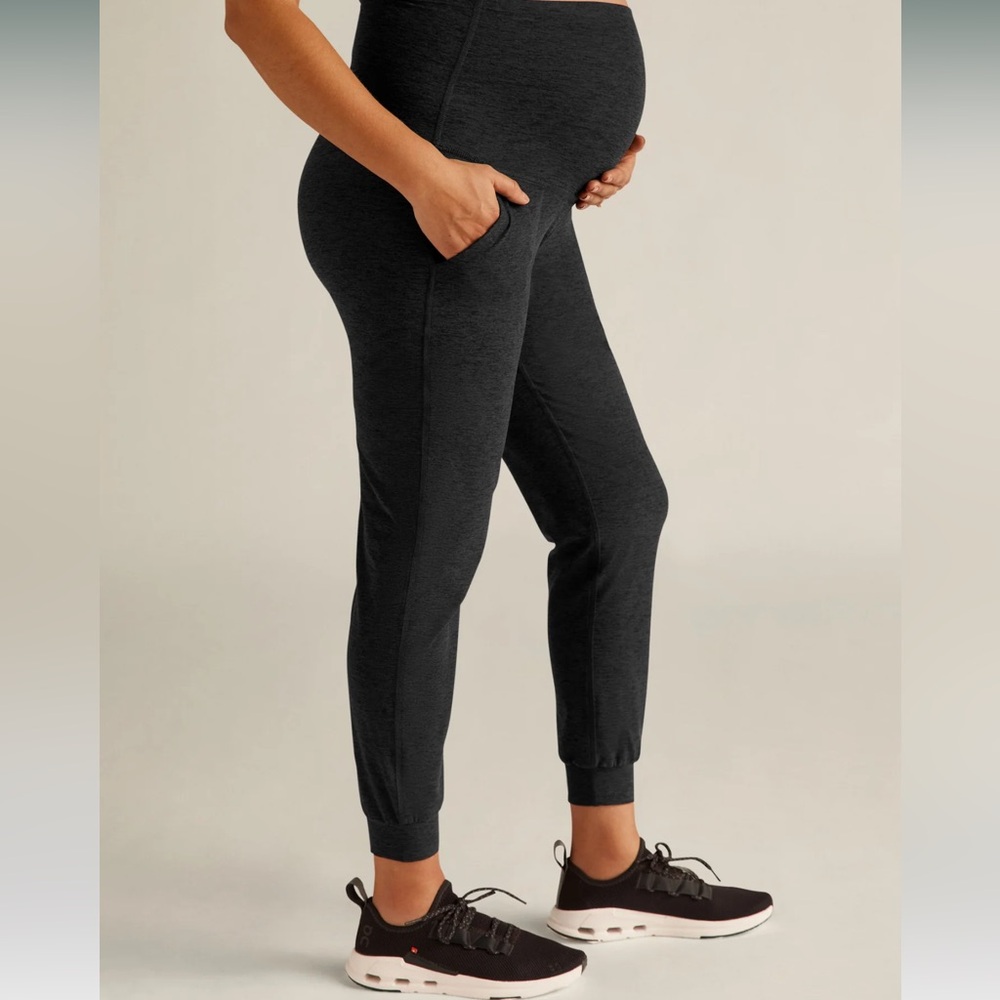 Spacedye Beyond the Bump Maternity Midi Jogger